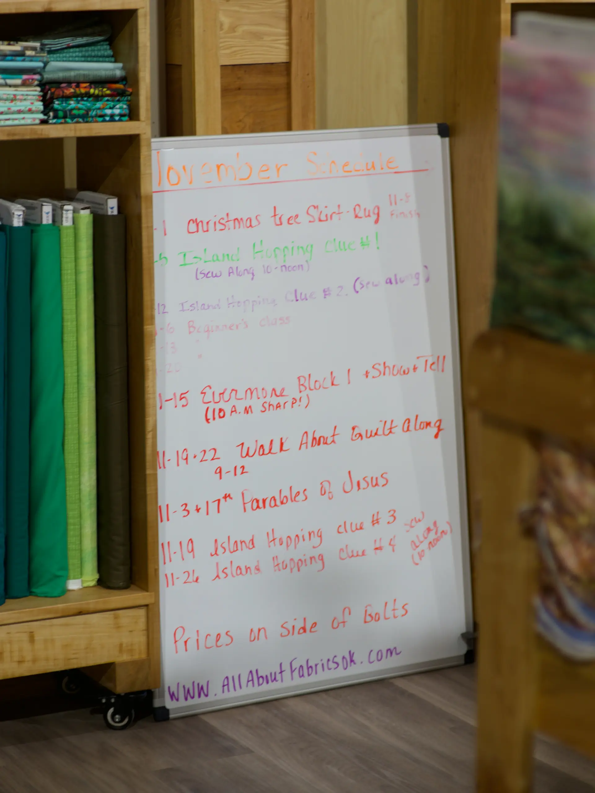 Quilting how-to instruction