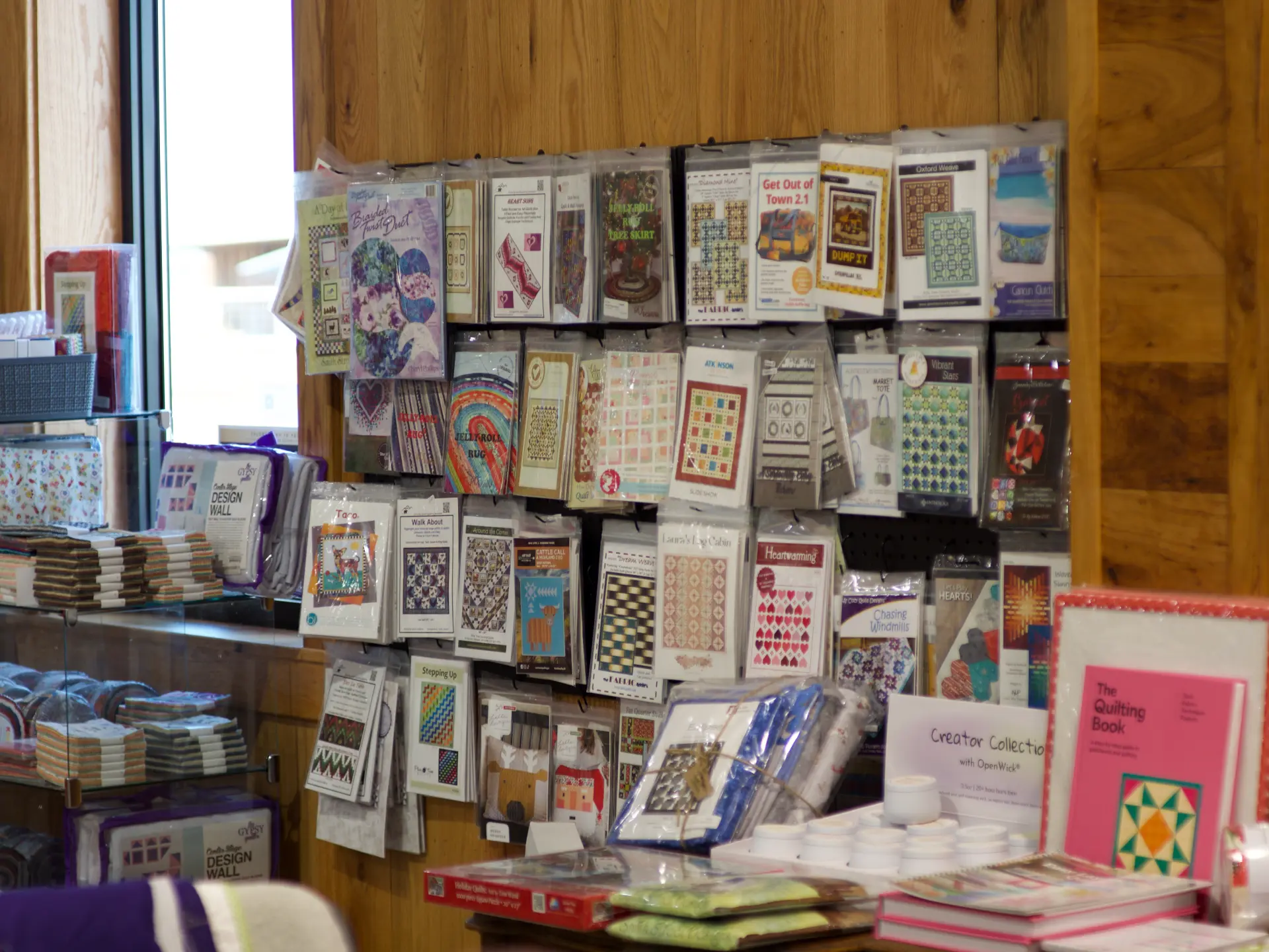 Quilting patterns at All About Fabrics